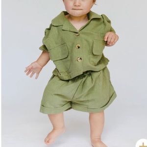 The Lullaby Club Mini Lounge Set—OLIVE